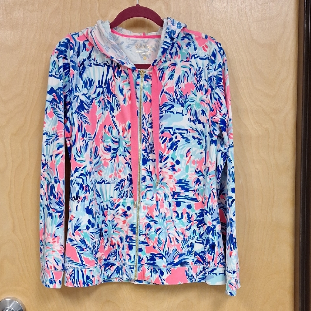 Lilly Pulitzer Multicolor Hooded Jacket